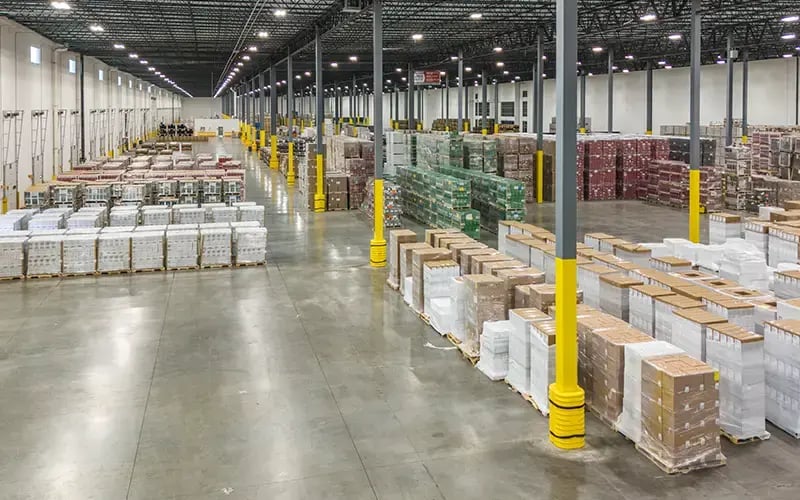 Averitt Louisville LDF warehouse interior 01