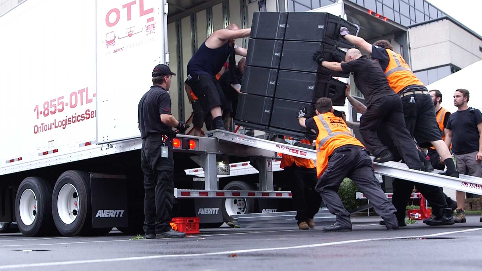 Production and Event Logistics On Tour Logistics Averitt