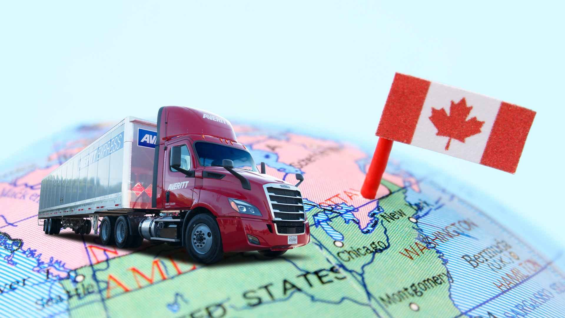 shipping freight from the us to canada