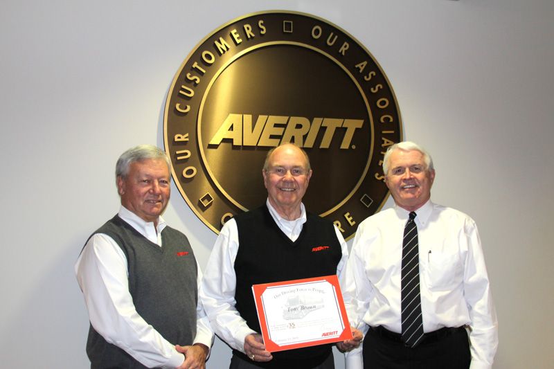 Each month, more Averitt associates make major career milestones. These associates have played a major role in driving our company forward. 