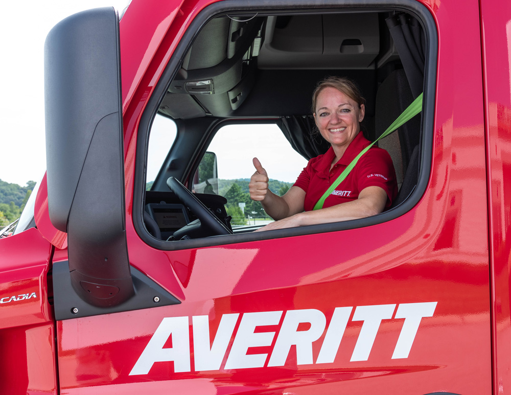 Tammy Whichard, Averitt Regional Truckload Driver, Greensboro, NC